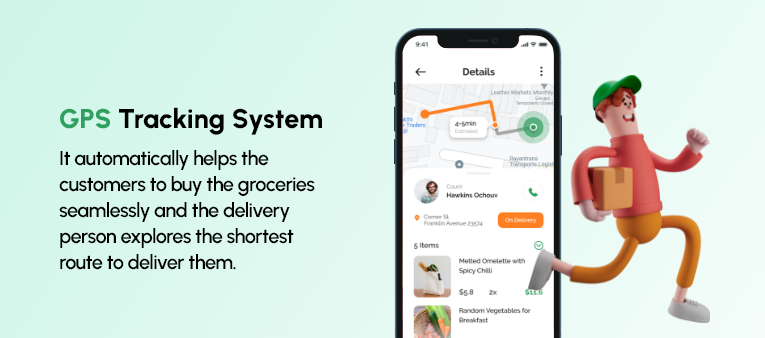 Be Apt in Grocery Delivery App 