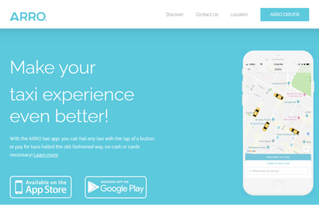 arro taxi app