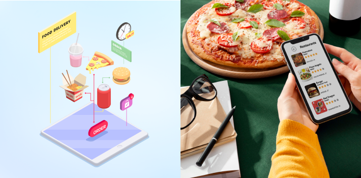 restaurant and food delivery