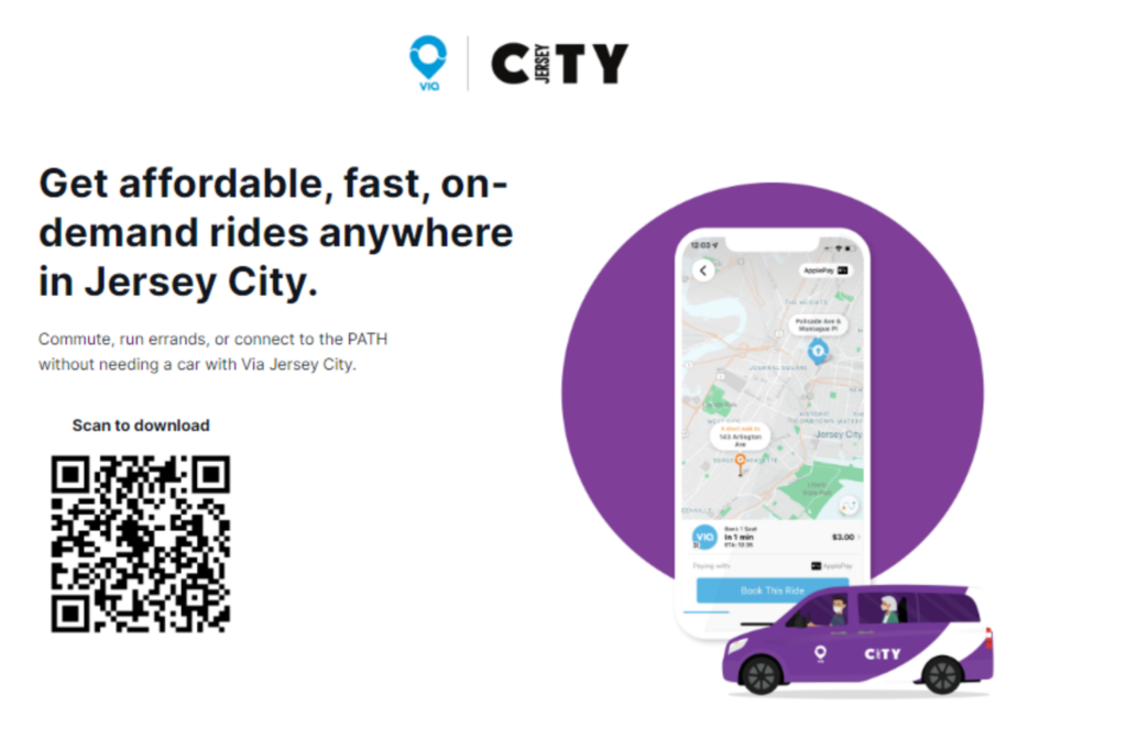 taxi app - via 