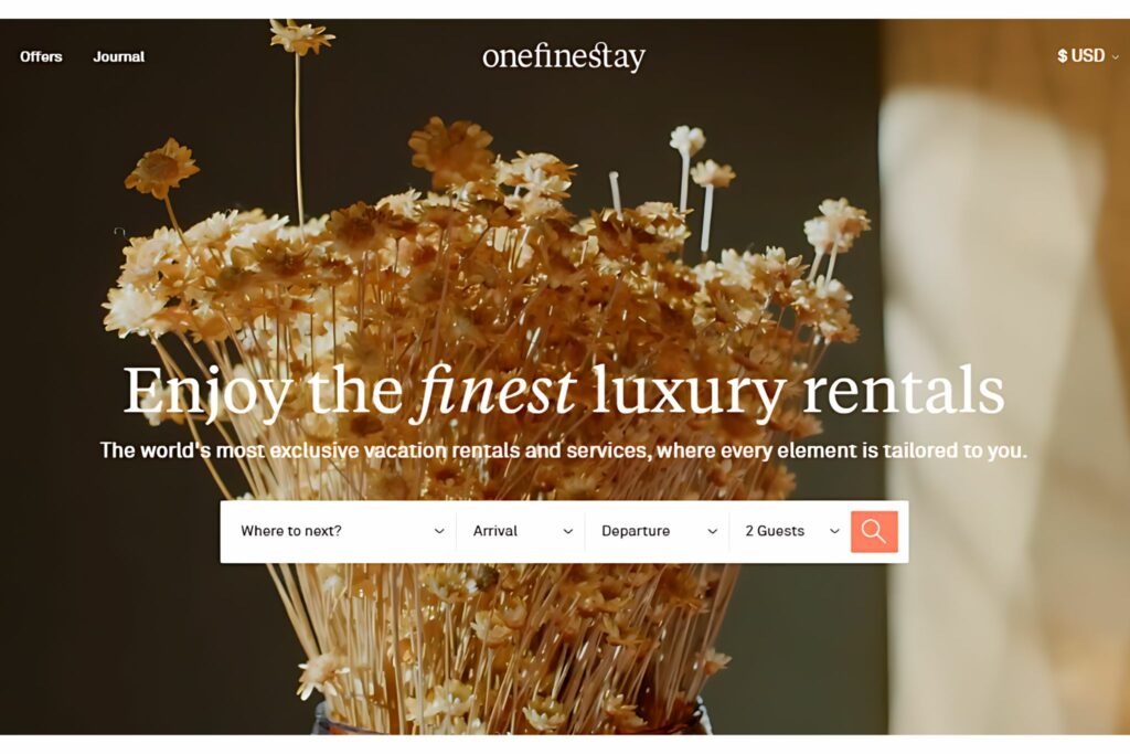 Rental App like Airbnb - One Fine Stay