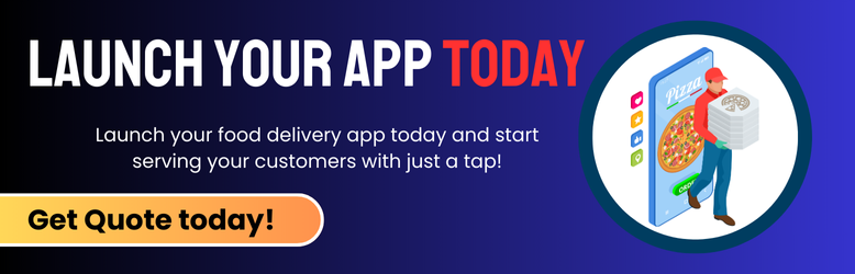 launch pizza delivery app