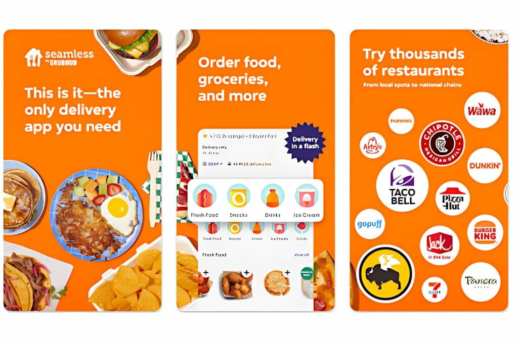 Top Leading Food Delivery App - Seamless