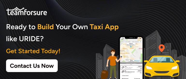 CTA - uride taxi app development